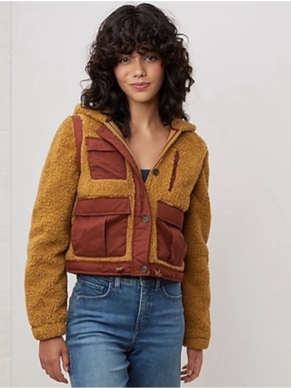 NWT UpWest Convertible Utility Sherpa Jacket